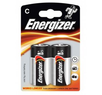 Батарейка Energizer 638202, Base, LR14/E93 (C), alkaline, FSB 2 шт
