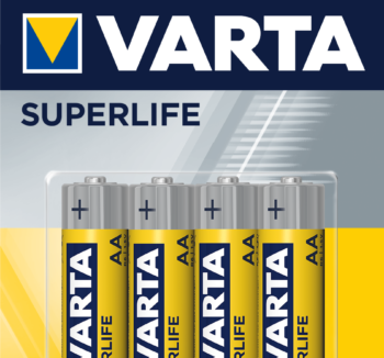 Батарейка VARTA superlife AA 4шт