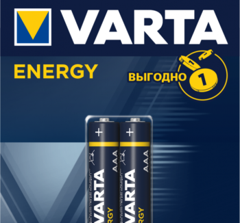 Батарейка VARTA ENERGY AAA блистер 2 шт
