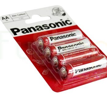 Батарейка Panasonic AA (R6) Red Zinc (R6RZ/4BP)