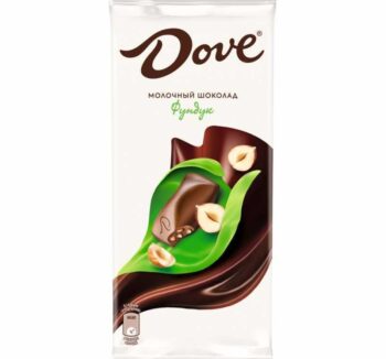Шоколад молочный Dove Фундук  90гр