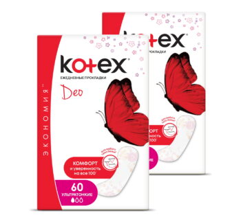 Прокладки Kotex Ультратонкие 60шт