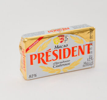 Масло сливочное 82% 125гp