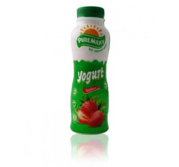 Йогурт клубника Pure Milky 330гр