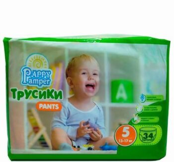 Трусики Pappy Pamper №5 (13-17кг) 34шт