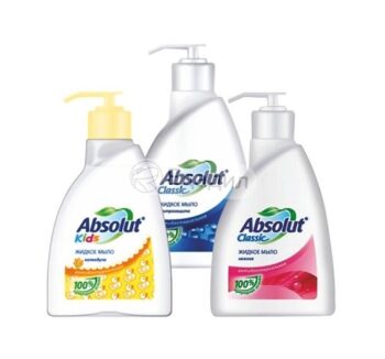 Детское  мыло Антибактериальное Absolut В ассорт 250гр Kids