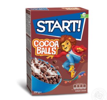 Готовый Завтрак Start  Cocoa Balls 250гр