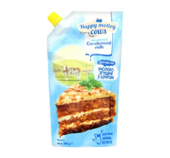 Сгущенное Молоко Happy motley cows Нежирное 440гр м/у