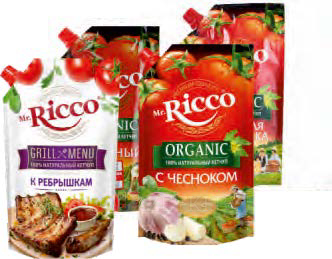 Кетчуп Mr.Ricco в ассортименте (350гр)