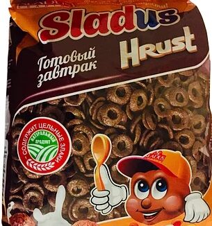Sladus Готовый завтрак Hrust 500гр