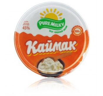 Молочный продукт Pure Milky Каймак 45% 180гр