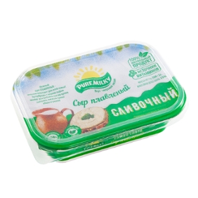 Молочный изделия Плавленный Сыр Сливочный Pure Milky  200гр