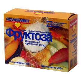 Фруктоза Novasweet 250гр