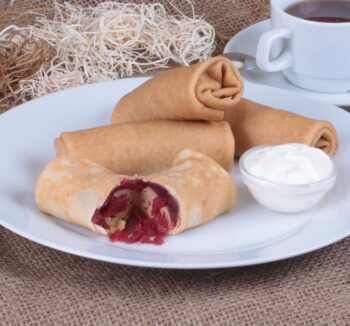 Блины с фруктовым джемом 90гр