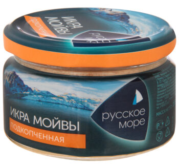 Икра делекатесная Русское море подкопчённая 168гр