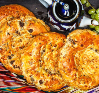 Фатир с мясом 1шт