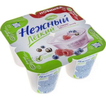 Йогурт легкий Нежный В ассортименте 0,1% 95гр