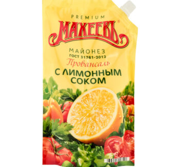 Майонез Махеевъ "Провансаль с лимонным соком" (800мл)