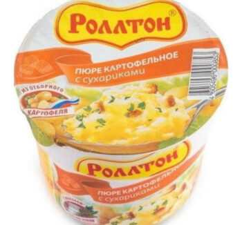 Пюре Картофельное Роллтон С сухариками (40гр)