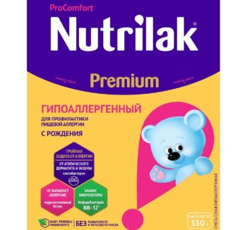 Смесь молочная Nutrilak гипоаллергенная 350г с 0 месяцев