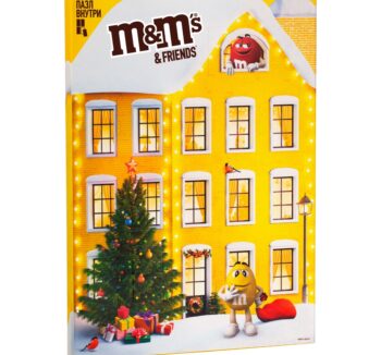 Шоколад M&M's Дом с окошками Новый год, 249 г