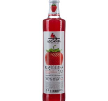 Напиток Ascania сокосодержащий Клубника 0,5л