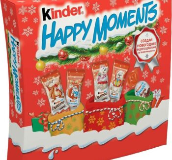 Набор кондитерских изделий Kinder Happy Moments, 242 г