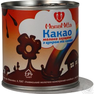 Молоко сгущенное Mama Milla Какао 370гр