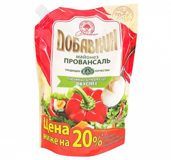 Майонез "Добавкин" провансаль (800мл)