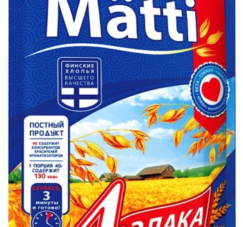 Каша Matti 4 злаков (400гр)