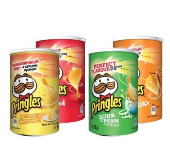 чипсы pringles в ассортименте 70гр