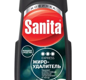 Характеристики Чистящее средство Sanita Жироудалитель Express 500 мл