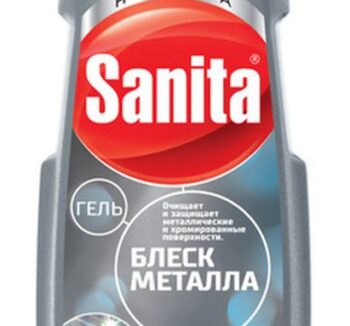 Чистящее средство Sanita "Блеск металла", 500 мл