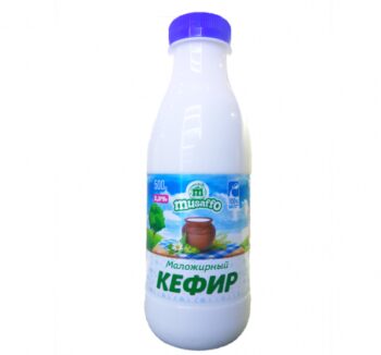 Кефир маложирный Musaffo 2,5% 0.5Л