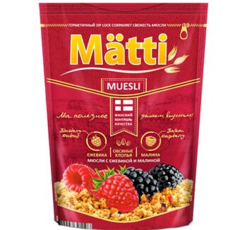 Мюсли Matti в Ассортименте (250гр)