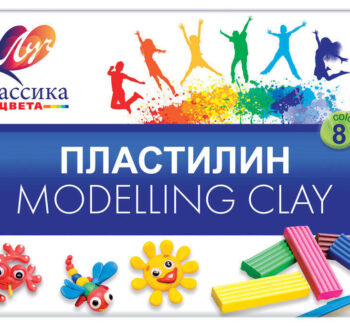 Пластилин Луч Modelling Clay 8 цветов