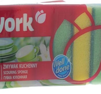 Губка для мытья посуды York 10шт