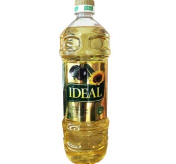 Масло подсолнечное Ideal с добавленной оливковой масло 1л