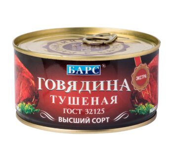 тушенка барс экстра 325г