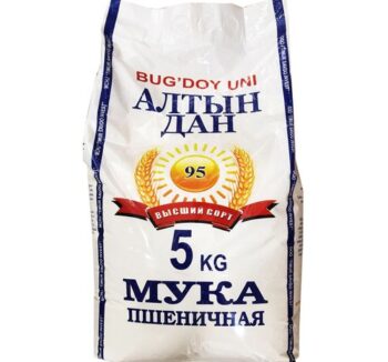 Мука "Алтын Дан" 95 пшеничная 5кг