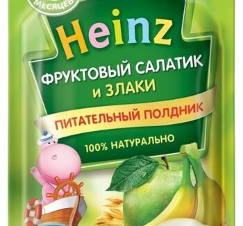 Фруктовый салатик в ассортименте Heinz 90гр