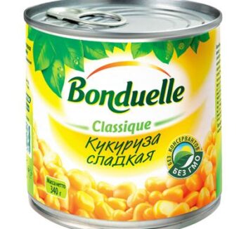 Bonduelle кукуруза сладкая 340 г