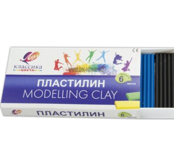 Пластилин Луч Modelling Clay 6 цветов
