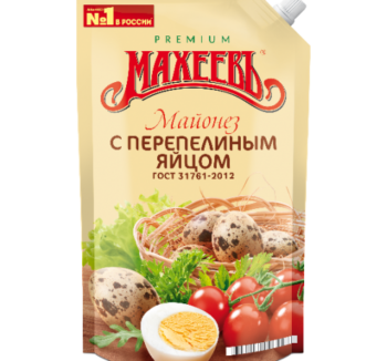 Майонез с перепелиным яйцом Махеевъ  (800 мл)