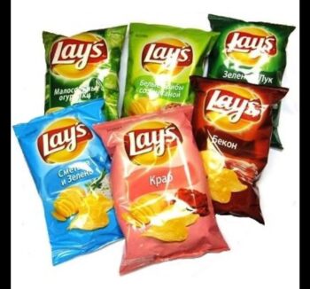 чипсы Lays в ассортименте 20гр
