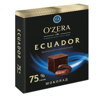 Шоколад O`Zera Ecuador 75% 90 г