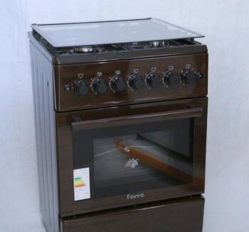 Газовая плита FERRE BT60-19Br коричневый