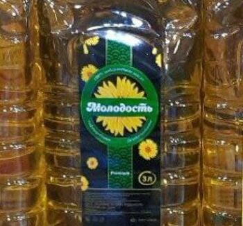 Подсолнечное растительное масло Молодость 3л