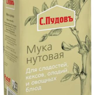 Нутовая мука С.Пудовъ, 450 г