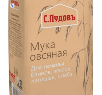 Овсяная мука С.Пудовъ, 400 г